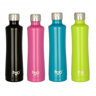 H2O Stainless Steel Water Bottle 550ml SB513